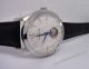 Copy Jaeger-LeCoultre SS White Face Black Leather strap (1)_th.jpg